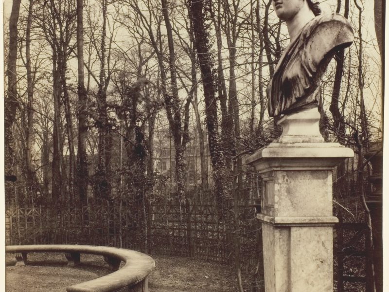 Jean-Eugène-Auguste Atget, Versailles, Bosquet de l'Arc de Triomphe, 1904