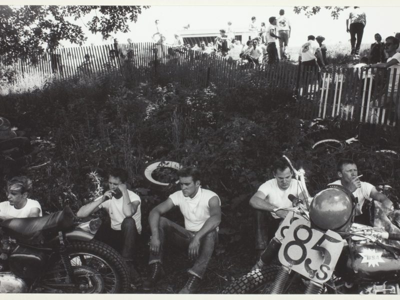Danny Lyon, Racers, McHenry, Illinois, 1965