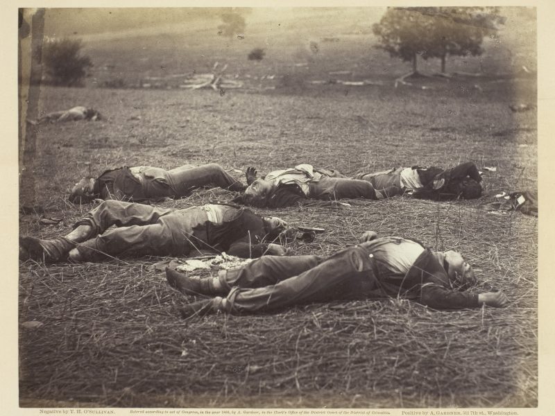 Timothy O'Sullivan, Field Where General Reynolds Fell, Gettysburg, July 1863