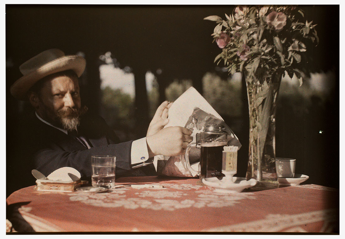 Alfred Stieglitz, <em>Frank Eugene Seated at Table</em>, 1907